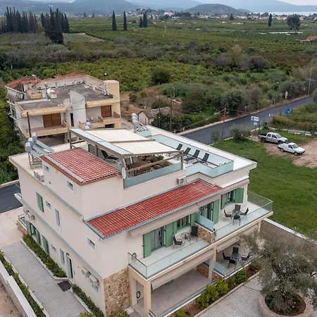 Deluxe 8, With Rooftop Terrace And Breathtaking Views Asini (Argolis)